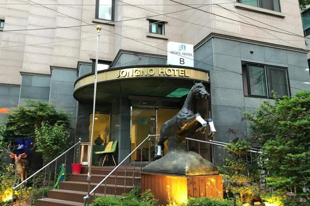 Seoul Jongno Hotel Bagian luar foto